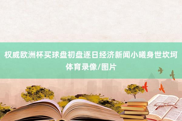 权威欧洲杯买球盘初盘逐日经济新闻小曦身世坎坷体育录像/图片