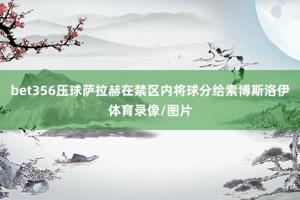 bet356压球萨拉赫在禁区内将球分给索博斯洛伊体育录像/图片