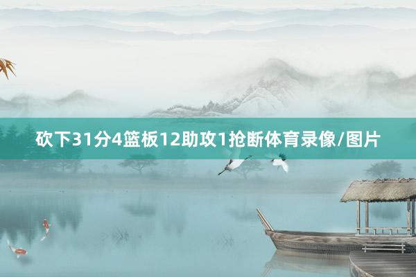 砍下31分4篮板12助攻1抢断体育录像/图片