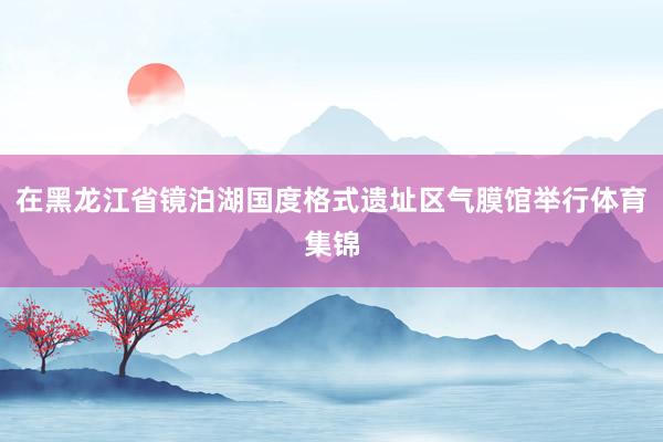 在黑龙江省镜泊湖国度格式遗址区气膜馆举行体育集锦